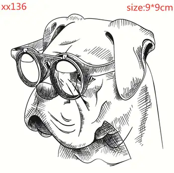 Padrão de cão Transparente de Silicone E Carimbo de Metal Die/Selo Para DIY Scrapbooking/Álbum de Fotos Decorativo Claro Laço