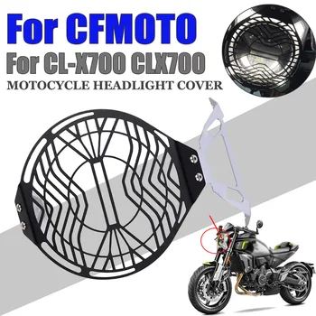 Para CFMOTO CLX700 700CL-X-CL-X700 CL-X CLX 700 Acessórios da Motocicleta Protetor de Farol Grade de Guarda de Cobertura de Proteção Grill