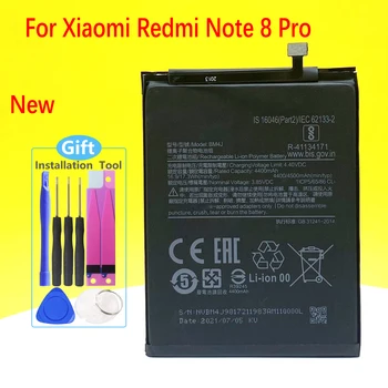 NOVO 4500mAh BM4J Bateria Para Xiaomi Redmi Nota 8 Pro Note8 Pro Smartphone/telefone Inteligente Móvel