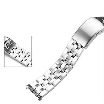 Cinta de aço inoxidável relógio masculino accessories19mm20mm para Tissot T17 T41 T461 PRC200T055T067 esportes impermeável correia de aço feminino