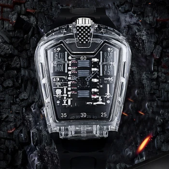 2022 Novo Relógio Casual para Homens de melhor Marca de Luxo Militar de Borracha, Alça de Pulso Relógios Mens Moda AAA relógio de Pulso Relógio Masculino