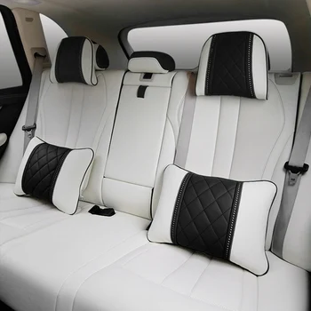 Para a Mercedes Maybach S-Classe de encosto de cabeça de carro de Luxo, Travesseiros de Viagem de Carro Descanso de Pescoço Almofadas, Almofada do Assento de carro de Apoio acessórios