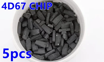 CHIP preto 4D67 Transponder da Chave do Carro Chip do mercado Chip Imobilizador Chip Trabalhar Com VVDI Ferramenta-Chave Mais KD-X2 Mini Chave de Ferramenta