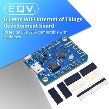 Wemos D1 Mini V3.0.0 wi-FI Internet das Coisas Conselho de Desenvolvimento Baseado ESP8266 CH340 CH340G 4MB Para o Arduino Nodemcu V2 MicroPython