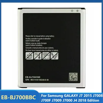 Substituição da Bateria do Telefone EB-BJ700BBC Para Samsung GALAXY J7 2015 J7008 J700F J7009 J7000 J4 2018 Edição de 3000mAh