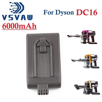 6000mah Bateria Para Dyson DC16 Aspirador Bateria de Substituição Para Dyson DC16 Animal DC12 DC-16 12097 BP01 912433-01 L50