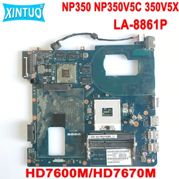 QCLA4 LA-8861P BA59-03397A placa-mãe para Samsung NP350 NP350V5C 350V5X laptop placa-mãe com HD7600M/HD7670M GPU de 1GB DDR3