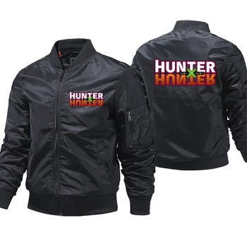 Hunter X hunter Mens jaquetas bomber outono inverno casaco de streetwear homem Casacos Masculinos quebra-vento Casacos mulheres