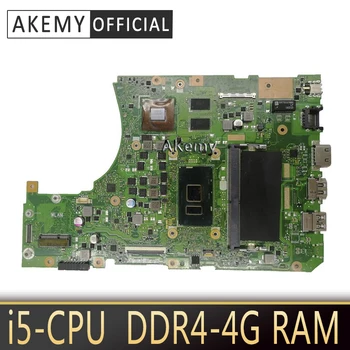 Akemy X556UV Laptop placa-mãe 4G RAM, I5-6 de CPU para ASUS X556UQ X556UB X556UR X556U X556 Teste da placa-mãe X556UV placa-mãe