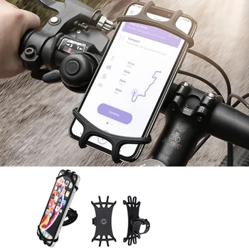 Aranha Andando Titular do Telefone Para o iPhone 13 12 11 Pro Max XR SE3 Bicicleta Suporte De Samsun, S21, S22 Ultra Silicone Moto de Montagem