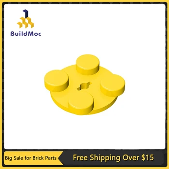 BuildMOC 3679 mesa Giratória de 2 x 2 Chapa - Top Compatível Montado Partículas Utilizado para a Construção de Bloco de Peças DIY Elétrico de Presente Brinquedos