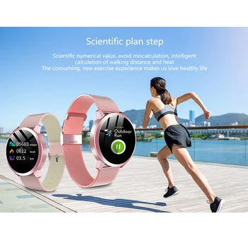 Arvin P8 Moda Passometer De Fitness Tracker Smart Watch Cor Da Tela Do Smartwatch Mulheres Monitor De Frequência Cardíaca Bracelate De Relógios Do Esporte