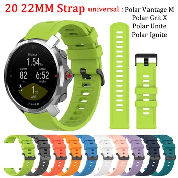 Substituição da Banda de Silicone Para Polar Unir/Ignite Smart Watch Cinta Polar Vantage M/GritX Pulseira Bracelete da correia de Acessórios