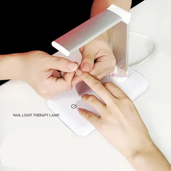Foldable do DIODO emissor de UV Gel Unha polonês Secador de Lâmpada Macio imediato Unhas de Gel Gel X Dicas de Manicure Máquina-Ferramenta 10W